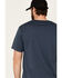 Tin Haul Men's Sunset & Cactus Graphic Short Sleeve T-Shirt , Blue, hi-res