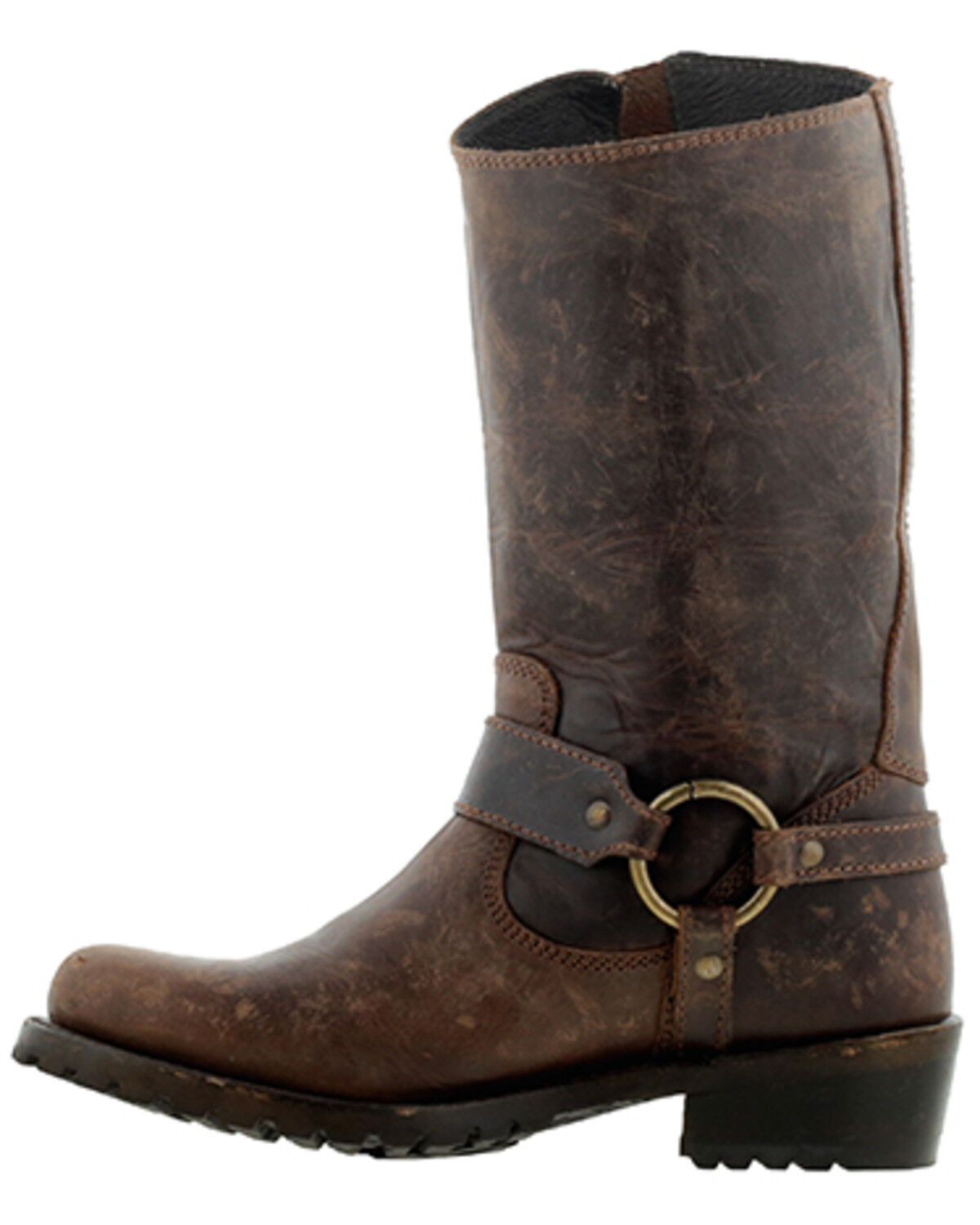 Image #3 - Liberty Black Women's Rocio Frankly Harness Boots - Round Toe, Dark Brown, hi-res