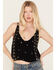 Image #1 - Free People Women's Virgo Tank Top, Black, hi-res