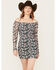 Image #1 - Sadie & Sage Women's Dreamchaser Floral Print Mini Dress, Navy, hi-res