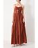Image #1 - Flying Tomato Women's Terracotta Sunset Woven Maxi Dress, Rust Copper, hi-res