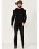 Image #1 - Moonshine Spirit Men's Venom Slim Straight Stretch Denim Jeans, Black, hi-res