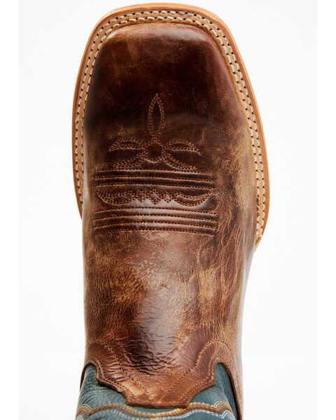 Image #12 - Cody James Men's Western Boots - Broad Square Toe, Navy, hi-res