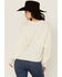 Image #4 - Wrangler Retro Women's Embroidered Boot Sweater, White, hi-res