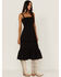 Image #2 - Idyllwind Women's Rockwood Button Front Midi Dress, Black, hi-res