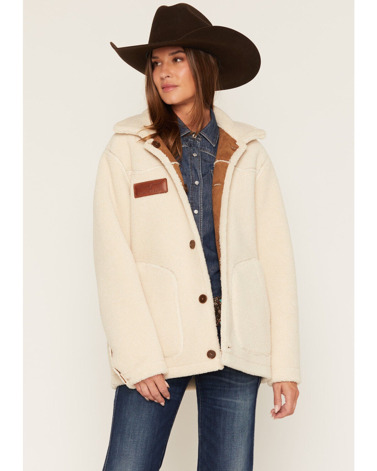 Image #2 - Kimes Ranch Women's Hanna Reversible Rancher Jacket, Brown, hi-res