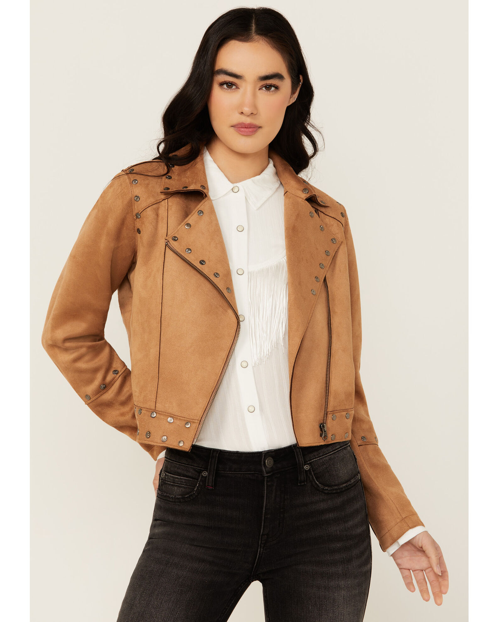 格安SALEスタート！ Idyllwind Women's Yorkshire Studded And Embroidered Moto リール