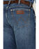 Image #4 - Wrangler Retro Men's Ferris Medium Wash Stretch Slim Straight Jeans, Medium Wash, hi-res