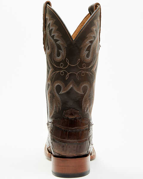 Image #5 - Cody James Men's Exotic Caiman Tail Skin Western Boots - Broad Square Toe, Black, hi-res