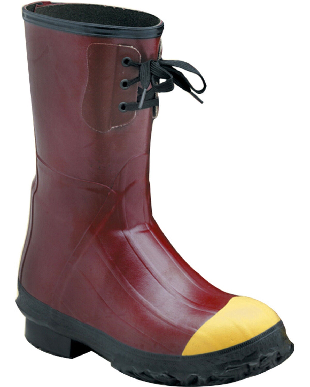 Image #1 - Lacrosse Men's Insulated PAC 12" Work Boots - Steel Toe, Red, hi-res