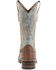 Image #5 - Ferrini Men's Ostrich Patchwork Exotic Western Boots - Broad Square Toe , Kango, hi-res