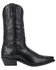 Image #3 - Laredo Men's Hawk Western Boots - Snip Toe, Black, hi-res