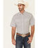 Image #1 - Wrangler 20X Men's Advanced Comfort Geo Print Long Sleeve Snap Western Shirt , Red, hi-res
