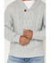 Image #3 - Cotton & Rye Men's Solid Cable Knit Sweater, Grey, hi-res