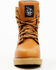 Georgia Boot Men's 8" Barracuda Gold Wedge Work Boots - Round Toe, Brown, hi-res