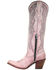 Image #3 - Corral Women's Embroidered Tall Western Boots - Pointed Toe, Rose, hi-res