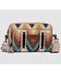 Image #1 - Wrangler Women's Southwestern Print Crossbody, Tan, hi-res