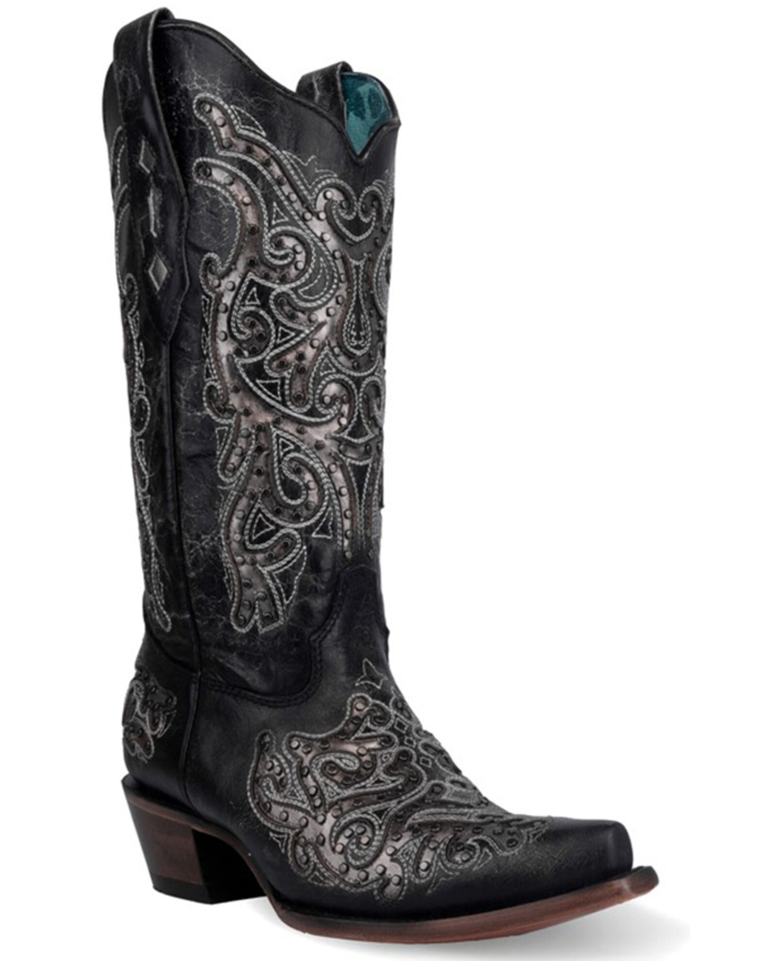 Corral black studded boots shop