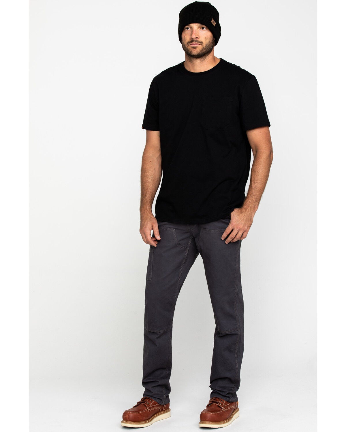 Image #6 - Ariat Men's Rebar M4 Made Tough Durastretch Double Front Straight Work Pants - Big, Grey, hi-res