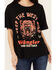 Image #3 - Wrangler X Diamond Cross Ranch Women's Wild Bear Short Sleeve Graphic Tee, Black, hi-res