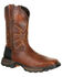 Durango Men's Maverick XP Western Work Boots - Steel Toe, Brown, hi-res