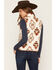 Image #4 - Idyllwind Women's Wister Southwestern Print Polar Fleece Vest, Natural, hi-res