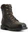 Ariat Men's Workhog Side Zip Waterproof Work Boots - Carbon Toe, Brown, hi-res