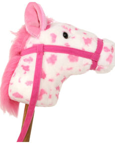 Aurora Giddy-Up Stick Horse, Pink, hi-res