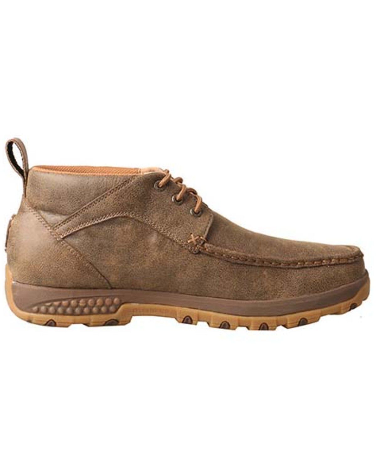Image #3 - Twisted X Men's Chukka Driving Mocs, Brown, hi-res