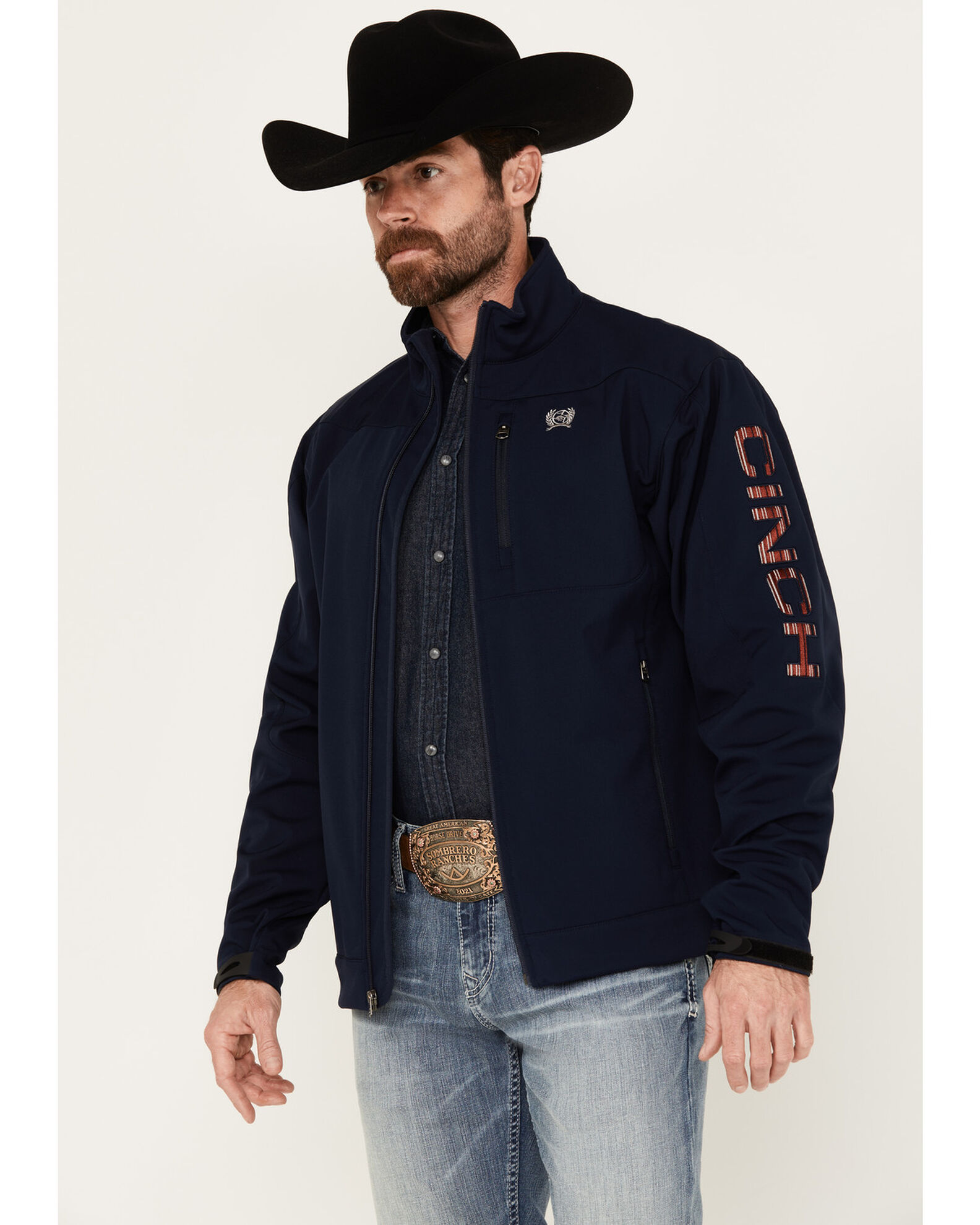 Cinch bonded softshell jacket sale