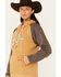 Image #2 - Kimes Ranch Women's Embroidered Amigo Hooded Pullover, Mustard, hi-res