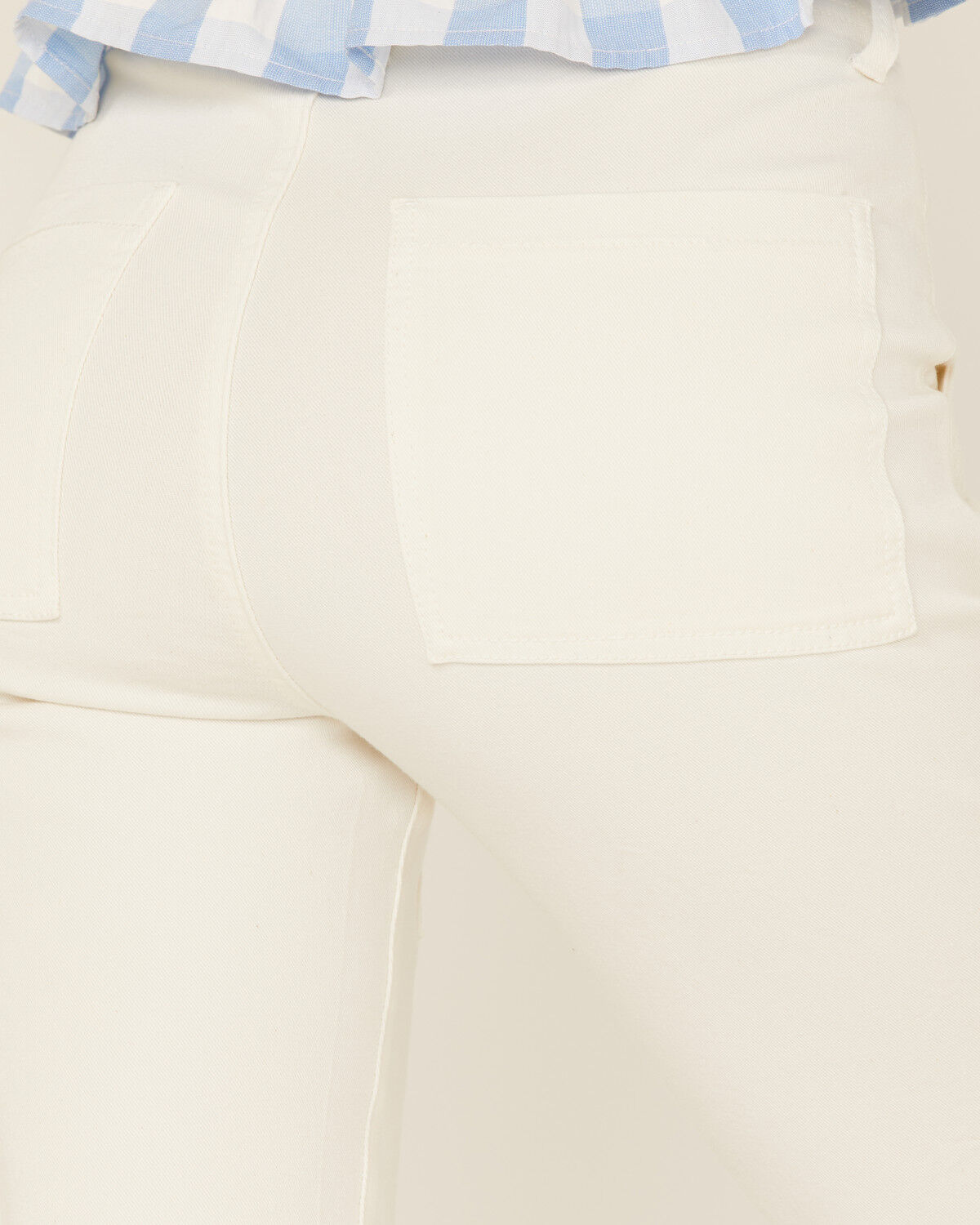 Image #4 - Lola Women's Dana Cargo Pocket Slim Jeans, Ivory, hi-res