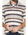 Image #3 - Rock & Roll Denim Men's Southwestern Striped Short Sleeve Button-Down Polo, Natural, hi-res