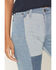 Image #2 - Levi's Women's Patchwork High Rise Wedgie Bootcut Stretch Denim Jeans, Multi, hi-res