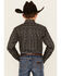 Image #4 - Cinch Boys' Geo Print Long Sleeve Button-Down Western Shirt, Navy, hi-res