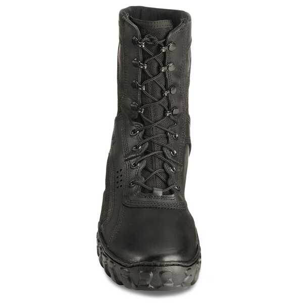 Image #4 - Rocky S2V Vented 8" Lace-Up Military Boots - Round Toe, Black, hi-res