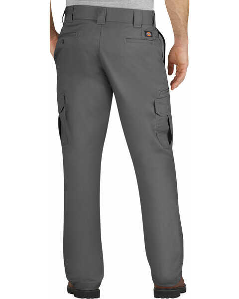 Image #1 - Dickies Men's FLEX Regular Fit Straight Leg Cargo Pants - Big & Tall, Dark Grey, hi-res