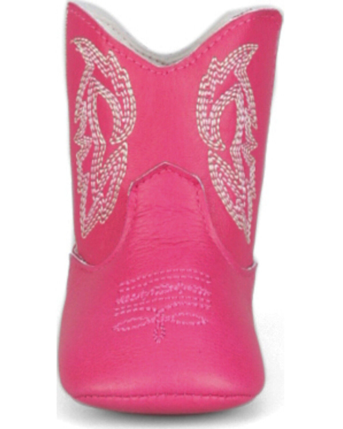 Image #4 - Justin Infant Boys' Baby Canter Western Boots - Round Toe, Pink, hi-res