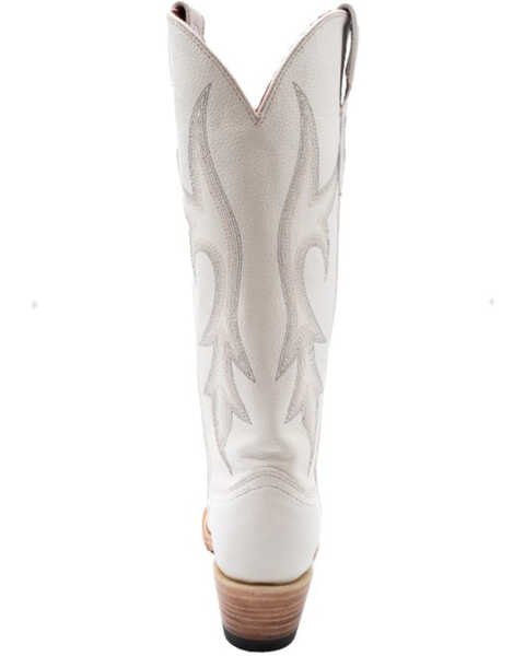 Image #5 - Ferrini Women's Scarlett Western Boots - Snip Toe , White, hi-res