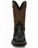 Justin Men's Driller Western Work Boots - Composite Toe, Black, hi-res