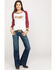 Ariat Women's Lucy Mid Rise Trousers , Blue, hi-res