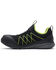 Image #3 - Keen Men's Vista Energy Shift Slip-On Work Sneakers - Carbon Toe, Black, hi-res