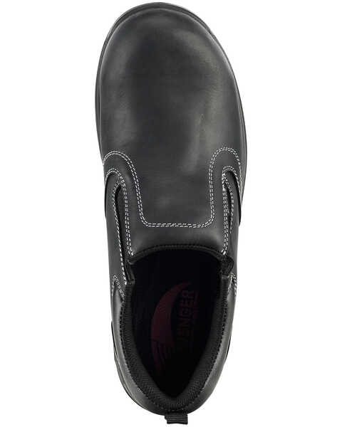 Image #6 - Avenger Men's Foreman Waterproof Work Shoes - Composite Toe, Black, hi-res