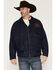 Image #2 - Dickies X Harley Davidson Men's Dark Wash Embroidered Zip-Up Denim Jacket, Dark Wash, hi-res