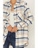 Image #3 - Idyllwind Women's Plaid Print Rendon Flannel Shirt, Blue, hi-res