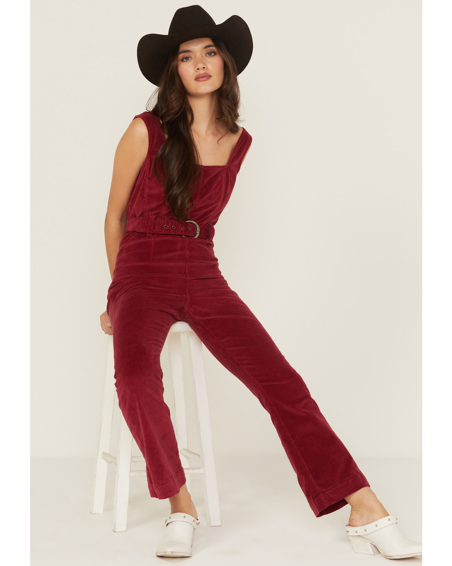 Women s Free People Party Starter Jumpsuit 10 Holly