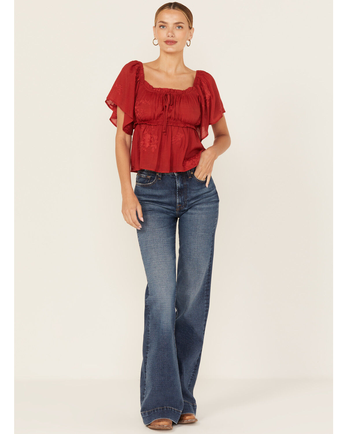 Image #3 - 7 For All Mankind Women's Medium Wash High Rise Modern Dojo Trouser Jeans, Medium Wash, hi-res