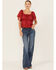 Image #3 - 7 For All Mankind Women's Medium Wash High Rise Modern Dojo Trouser Jeans, Medium Wash, hi-res