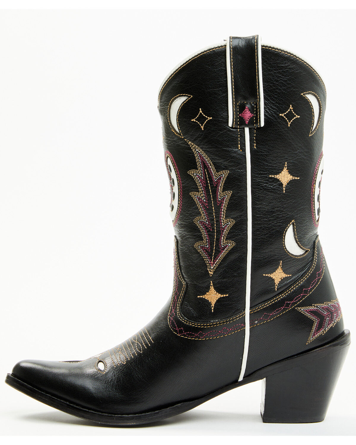 Image #3 - Idyllwind Women's Get Lucky Western Boots - Round Toe, Black, hi-res