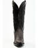 Image #4 - Dan Post Women's Exotic Lizard Western Boots - Snip Toe, Black, hi-res